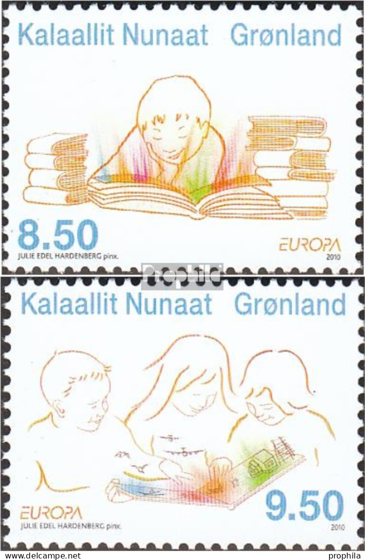 Dänemark - Grönland 554-555 (kompl.Ausg.) Postfrisch 2010 Europa: Kinderbücher - Neufs