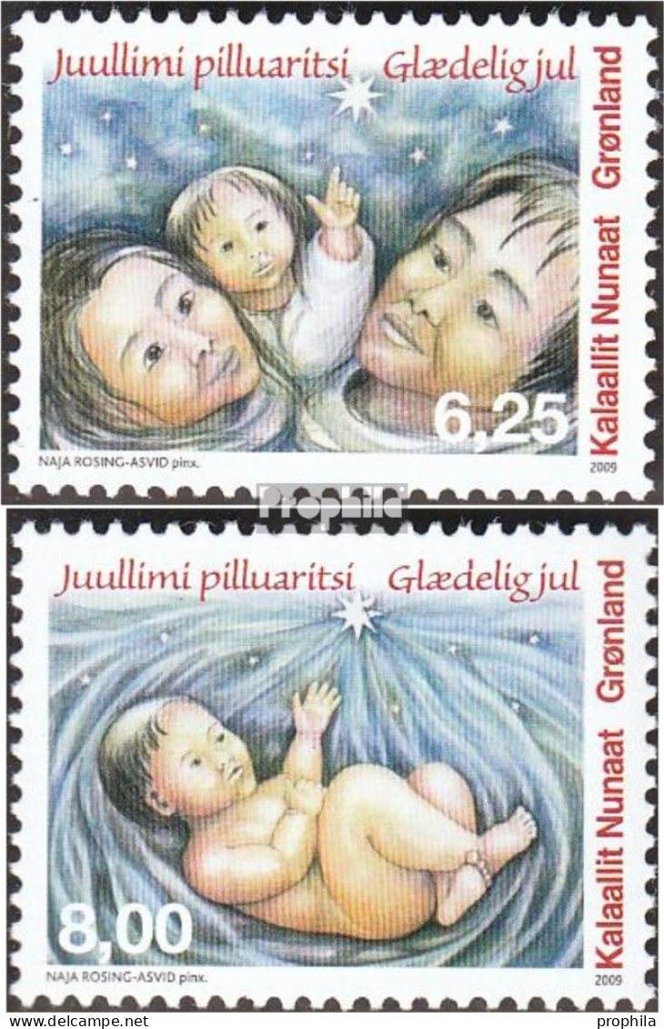 Dänemark - Grönland 547-548 (kompl.Ausg.) Postfrisch 2009 Weihnachten - Nuovi