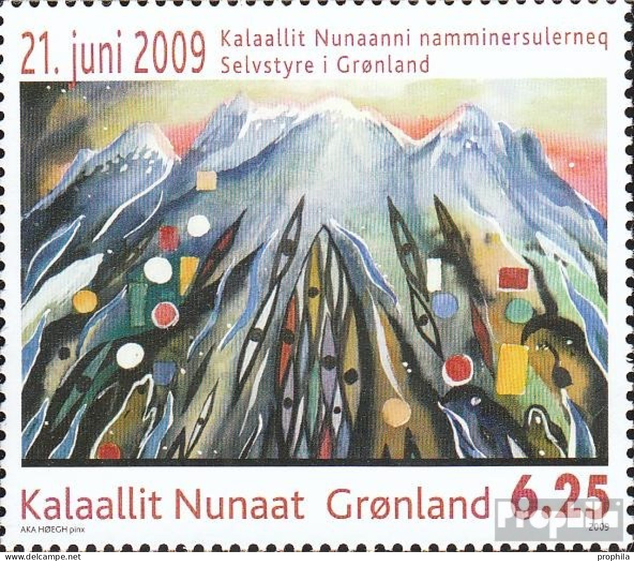 Dänemark - Grönland 540 (kompl.Ausg.) Postfrisch 2009 Selbstverwaltung - Neufs