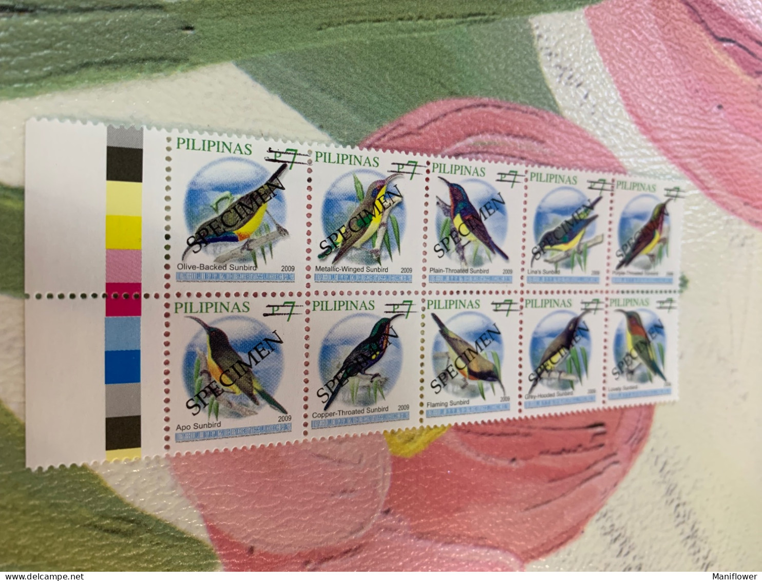 Philippines Stamp Specimen Birds 2009 10 Diff - Filipinas