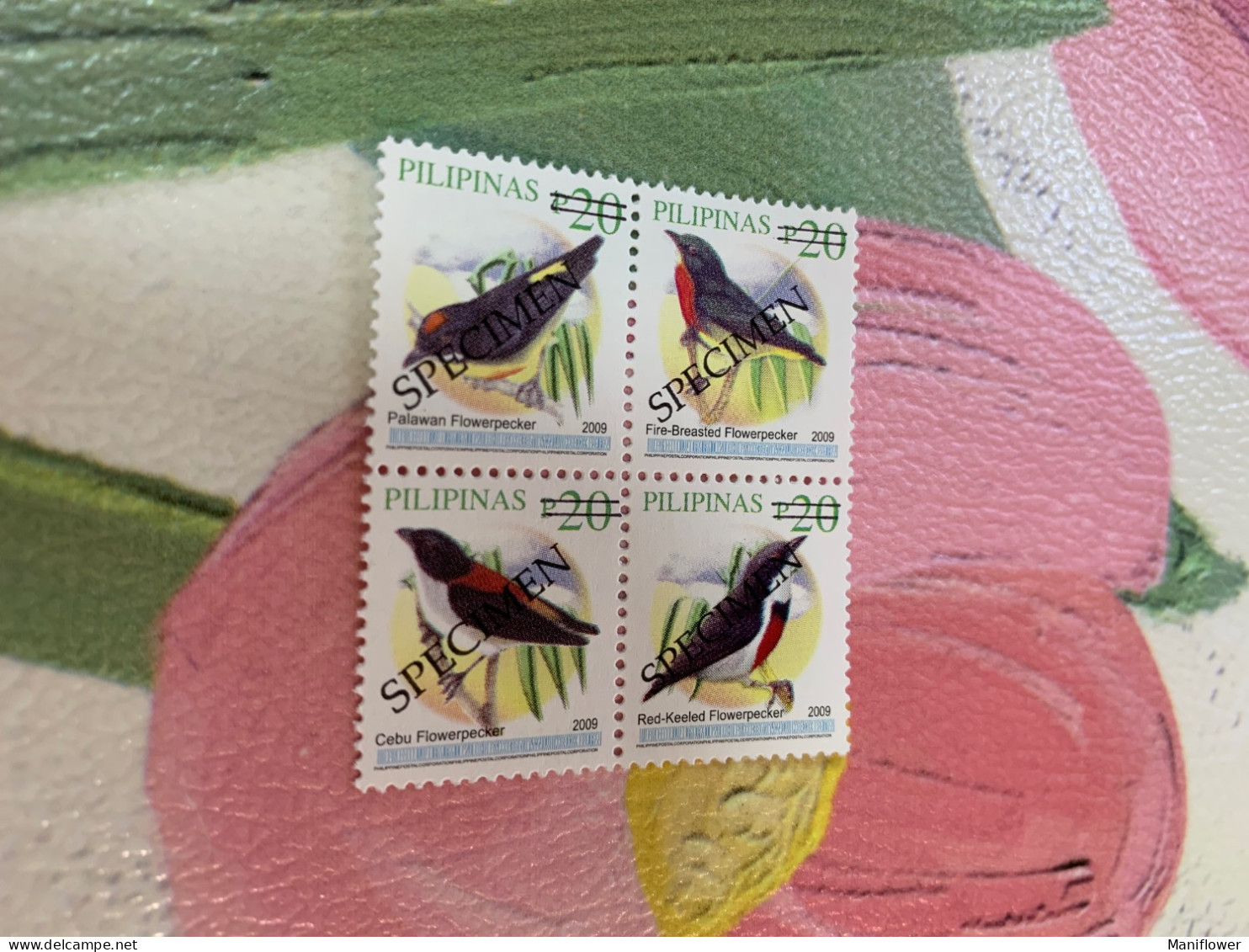 Philippines Stamp Specimen Birds 2009 Block - Filipinas