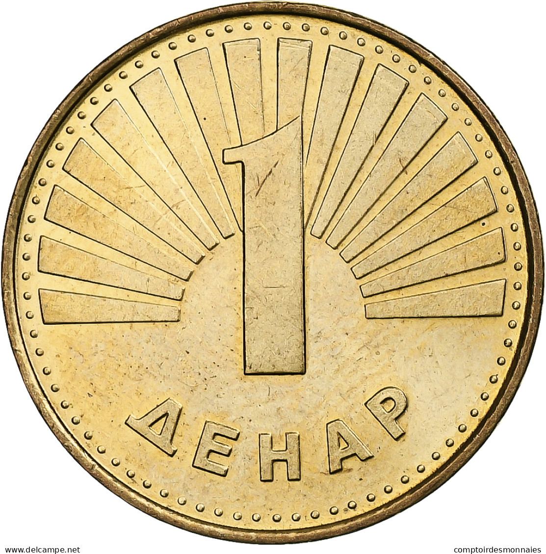 Macédoine, Denar, 2000, Bronze, SPL, KM:27 - North Macedonia