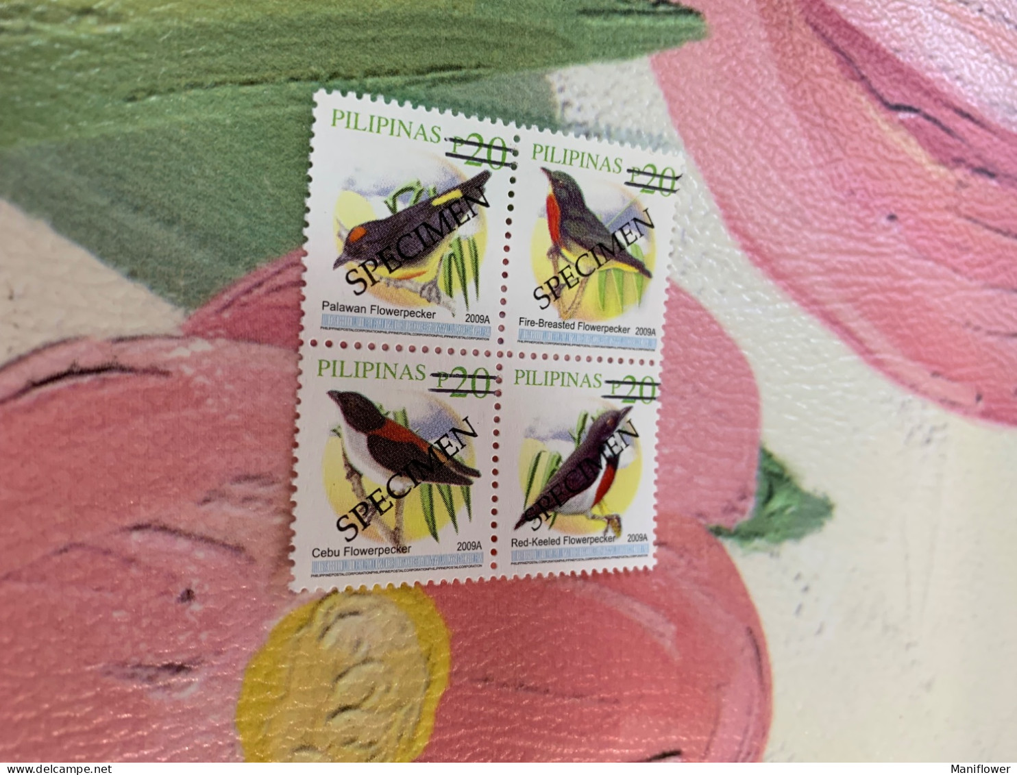 Philippines Stamp Specimen Birds 2009A Block - Filipinas