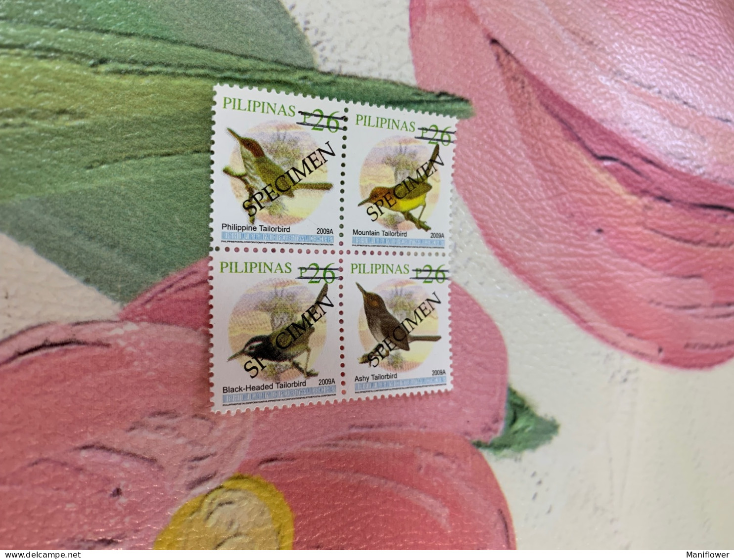 Philippines Stamp Specimen Birds 2009A Block - Filipinas