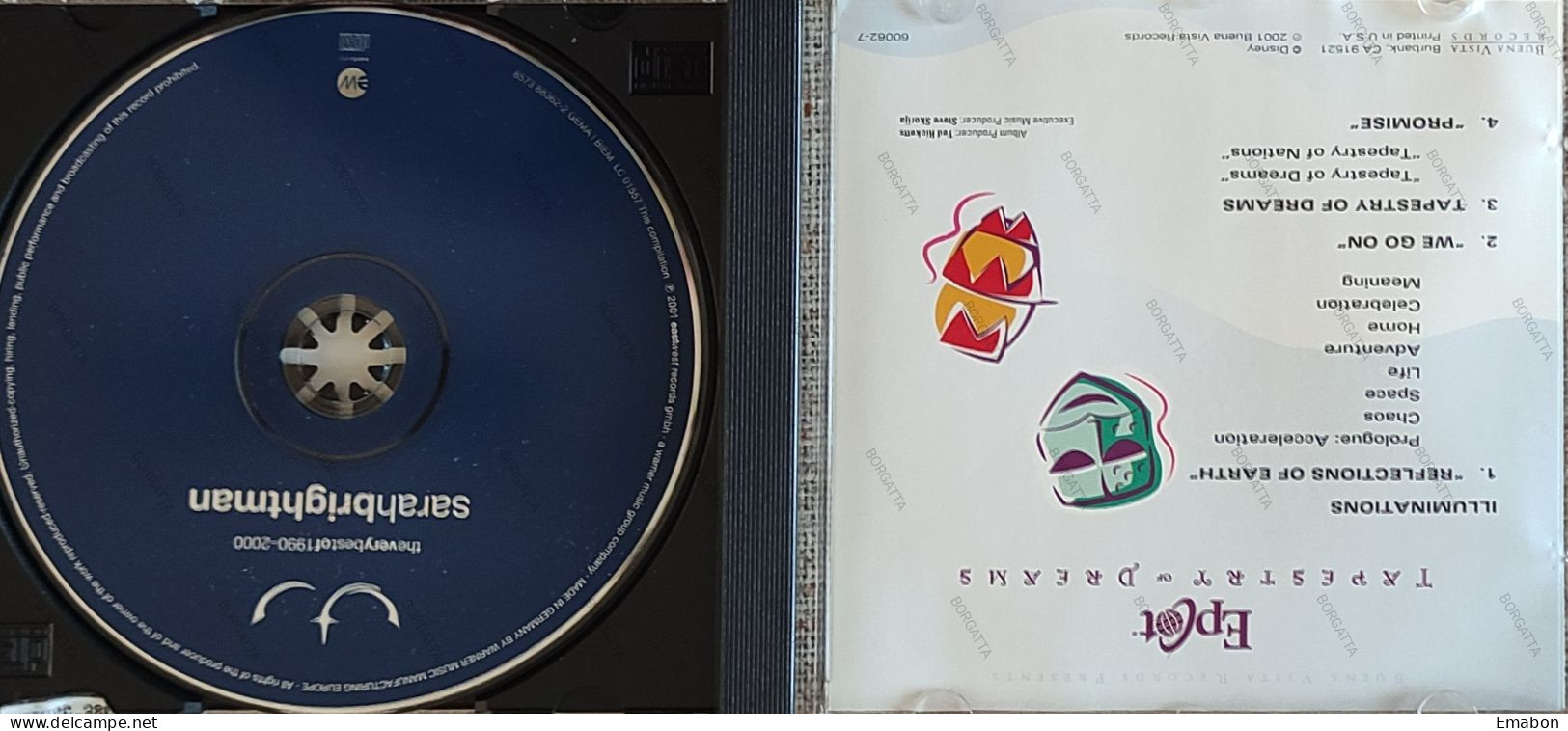 BORGATTA -  - Cd  - EPCOT ILLUMINATION TAPESTRY DREAMS   - BUENA VISTA RECORDS 2001 - USATO In Buono Stato - Soundtracks, Film Music