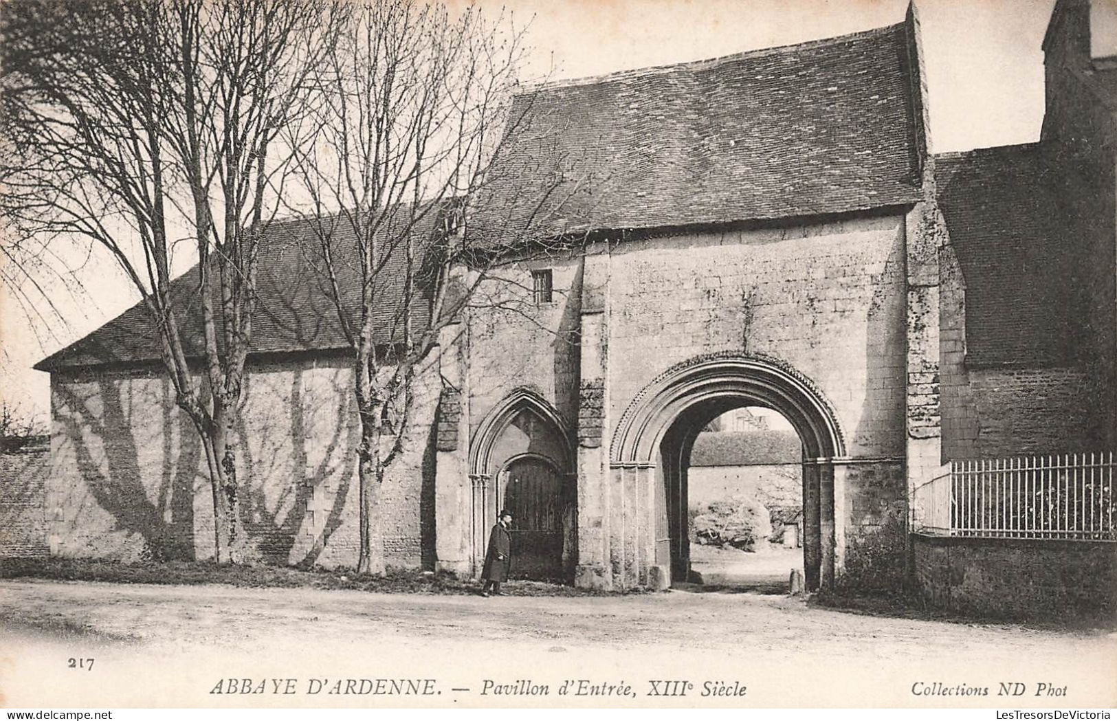FRANCE - Vue Sur L'abbaye D'Ardenne - Pavillon D'entrée XIII è Siècle - Carte Postale Ancienne - Autres & Non Classés