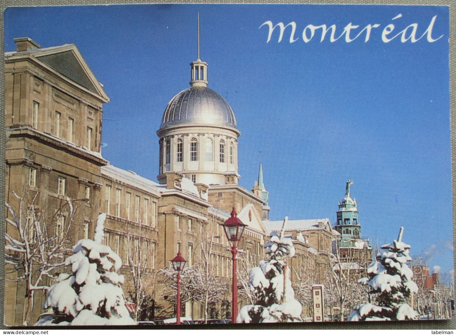 CANADA MONTREAL QUEBEC OLD CITY WINTER KARTE CARD POSTKARTE ANSICHTSKARTE CARTOLINA POSTCARD CARTE POSTALE - Huntsville