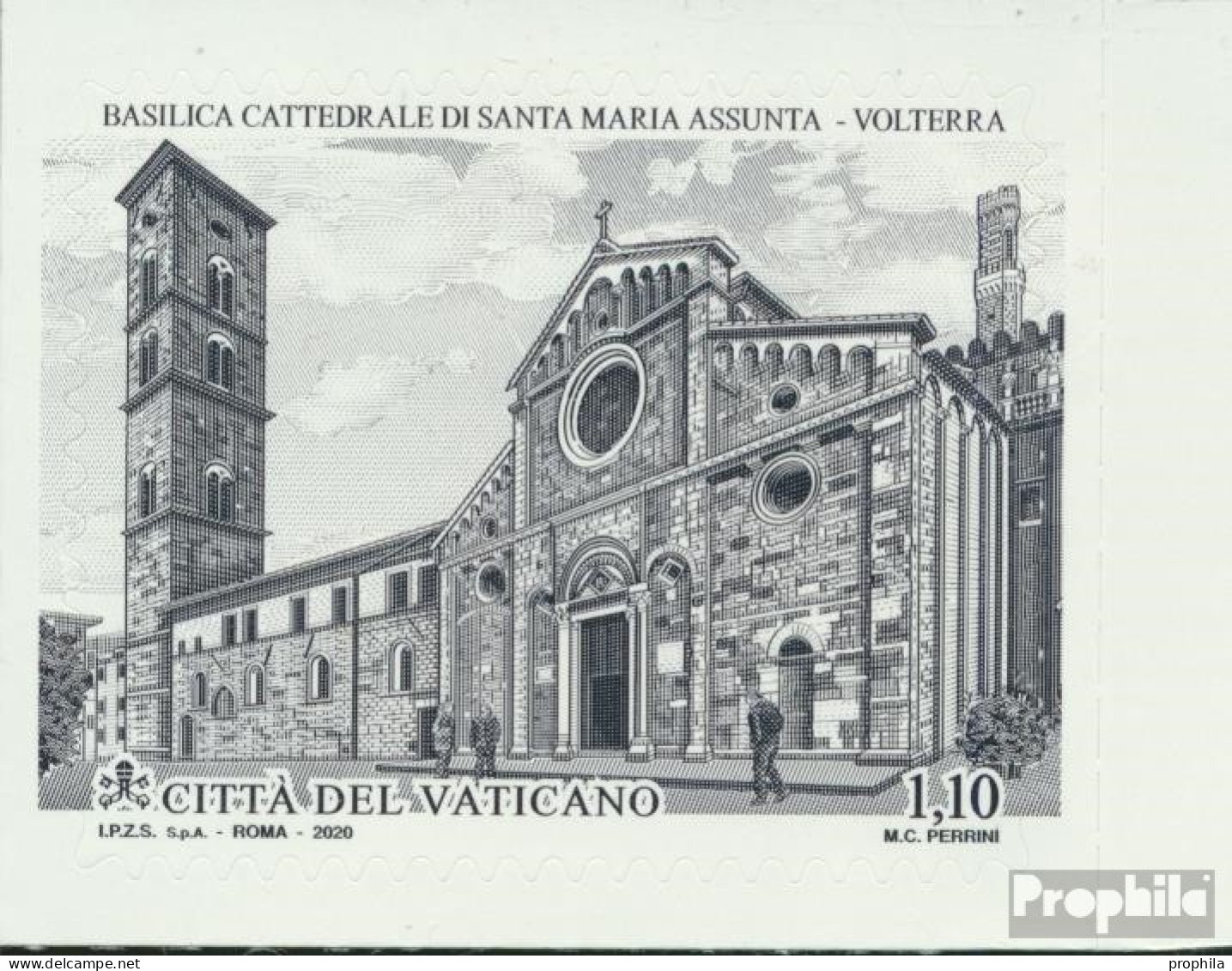 Vatikanstadt 2014 (kompl.Ausg.) Postfrisch 2020 Kathedrale Mariä Himmelfahrt - Usati