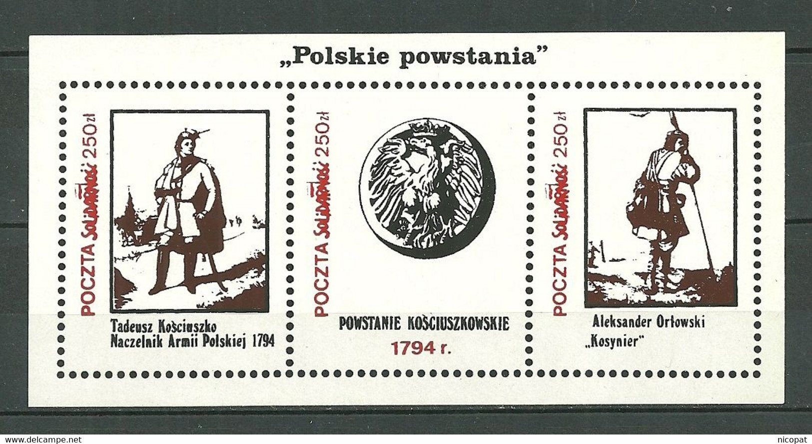 Vignette SOLIDARNOSC - Solidarnosc Labels