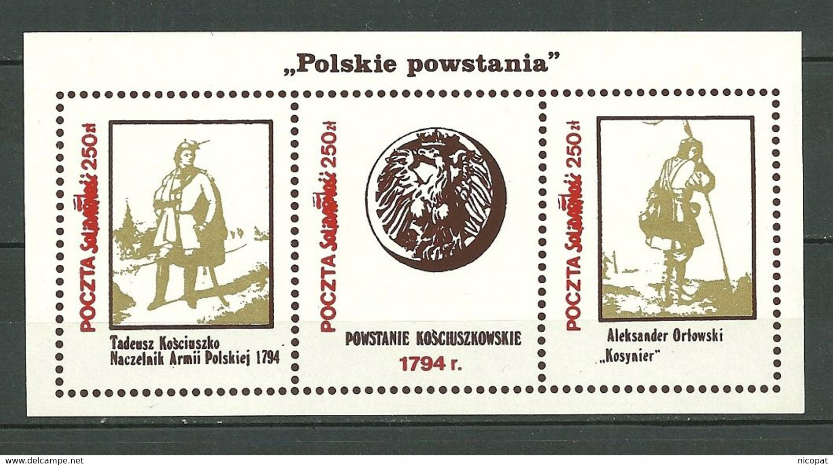 Vignette SOLIDARNOSC - Solidarnosc Labels