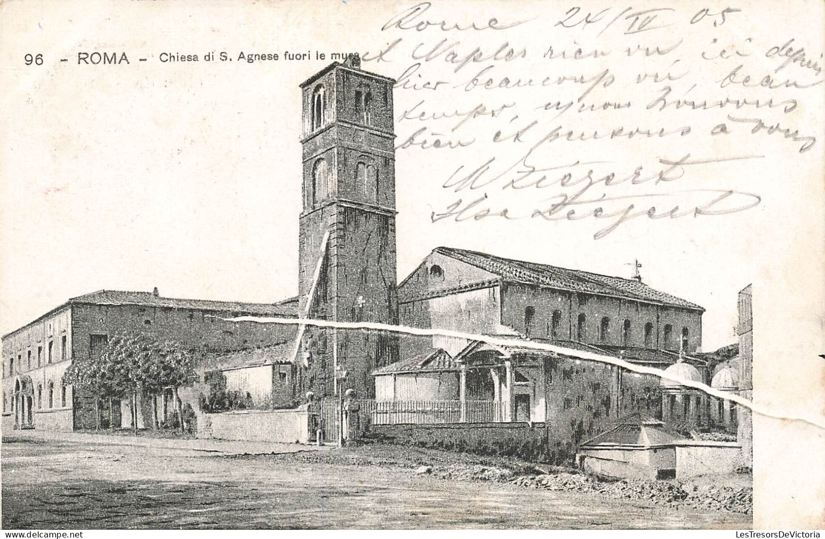 ITALIE - Roma - Chiesa Di S. Agnese Fuori Le Mure - Carte Postale Ancienne - Altri Monumenti, Edifici