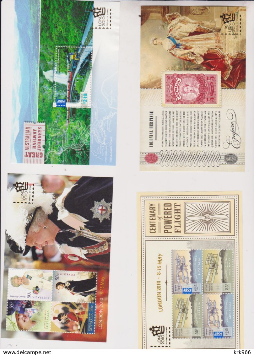 AUSTRALIA  2010 LONDON Nice Sheets MNH - Ungebraucht