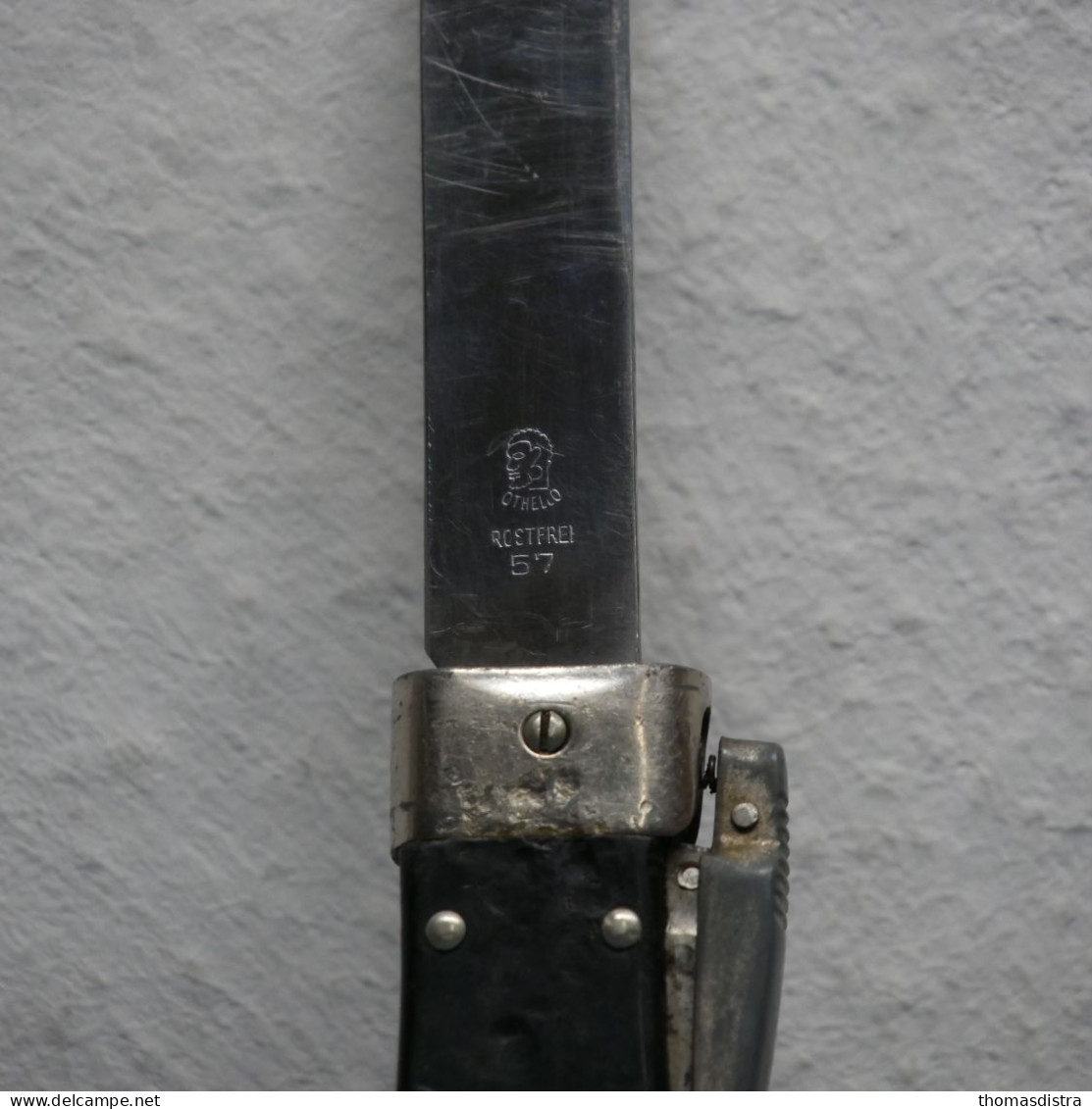 Armes neutralisées - Bundeswehr BW Kappmesser OTF Fallmesser Othello 1957  Couteau de parachutiste allemand