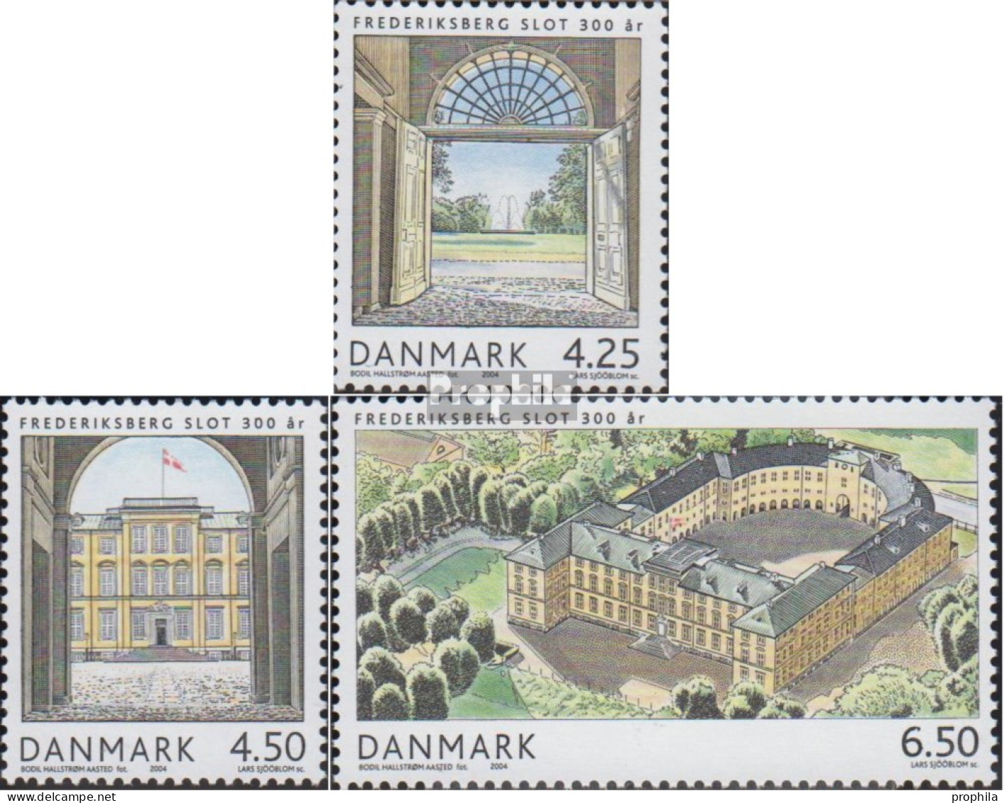 Dänemark 1371-1373 (kompl.Ausg.) Postfrisch 2004 Frederiksberg - Nuevos