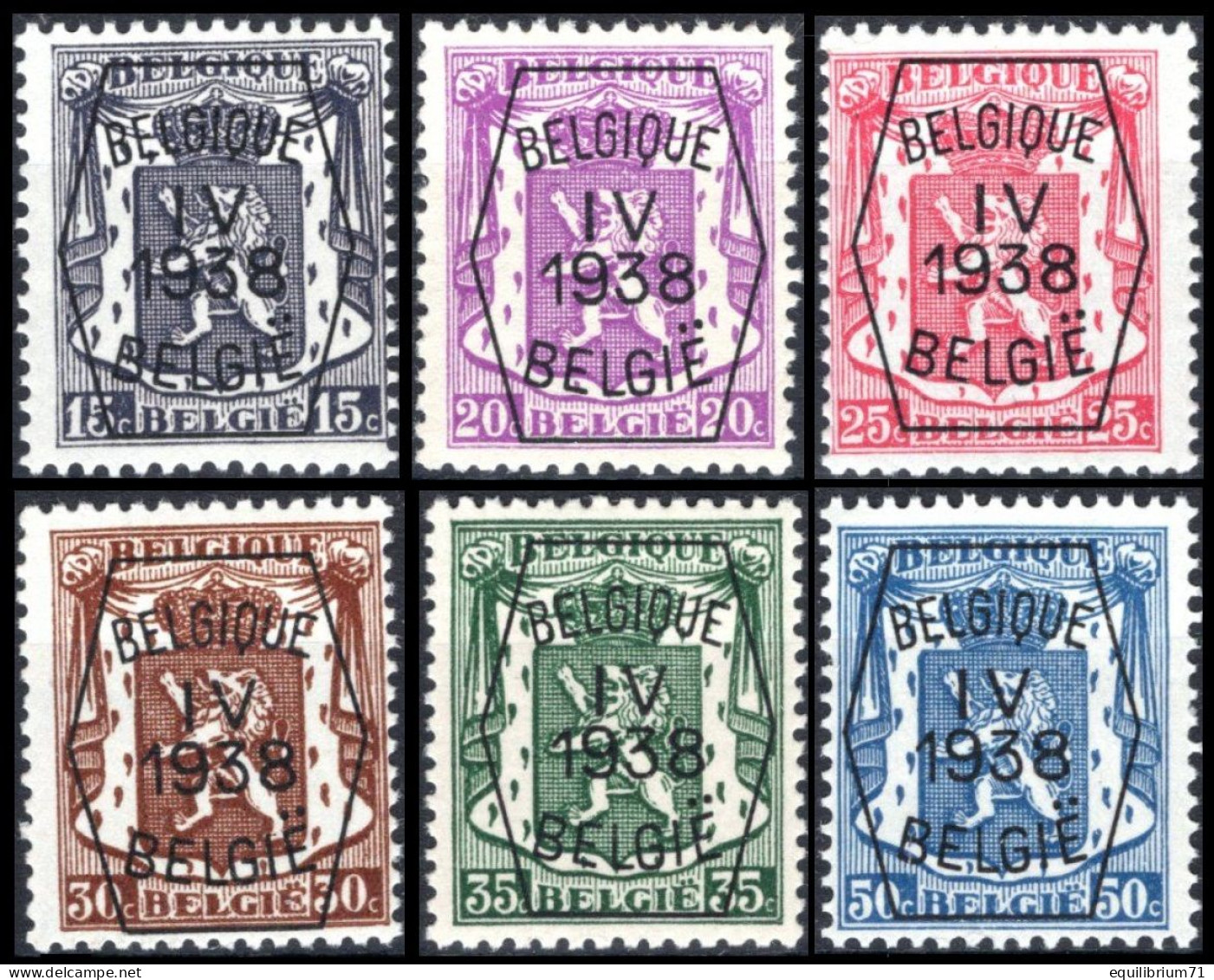 PRE351/356** (PO4) - Typo Precancels 1936-51 (Small Seal Of The State)