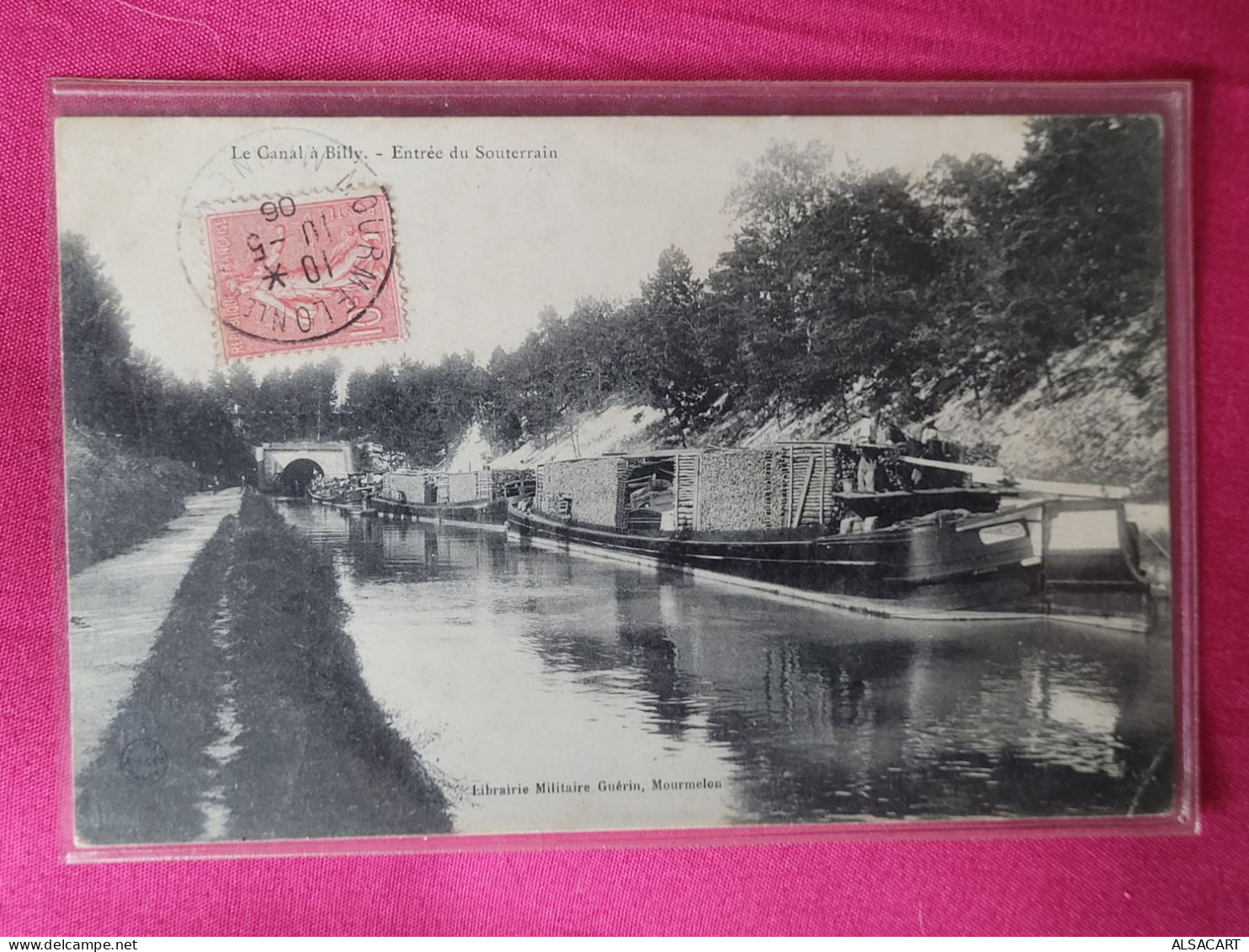 Billy  , Péniche Chargement De Bois - Hausboote