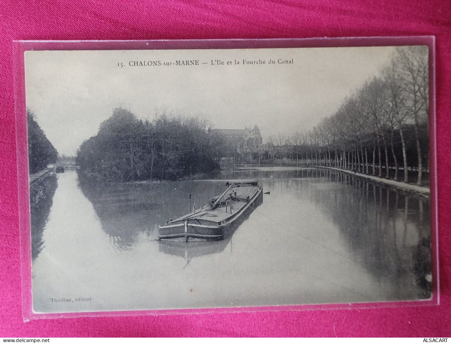 Chalon , Péniche - Binnenschepen