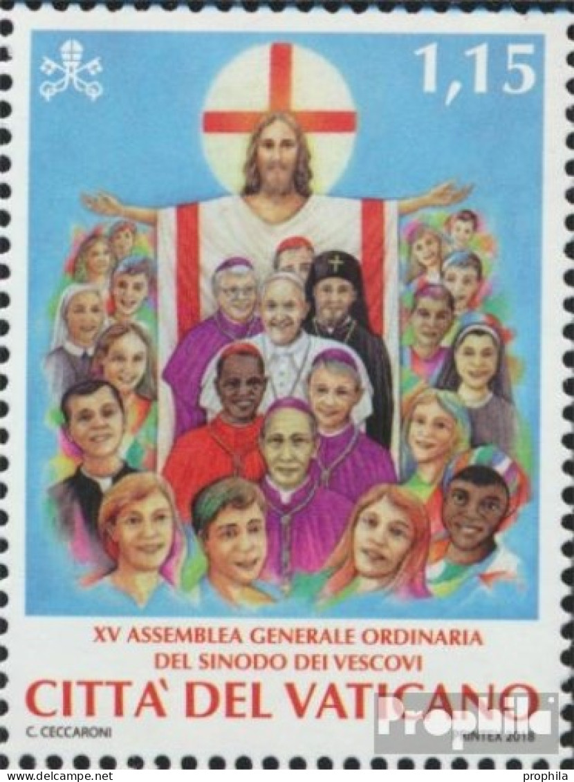 Vatikanstadt 1941 (kompl.Ausg.) Postfrisch 2018 Generalversammlung Bischofssynode - Gebraucht