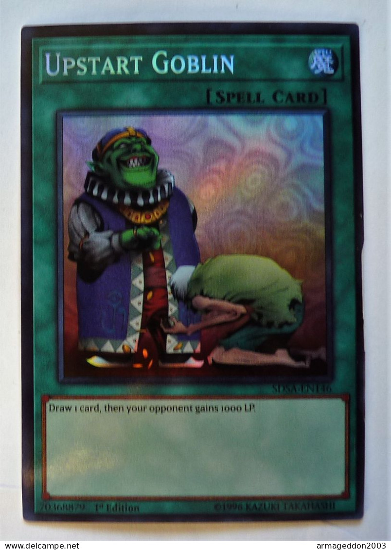 Carte Neuve Yugioh! US HOLO 1st Edition / 1996 SDSA-EN146 UPSTART GOBLIN - Yu-Gi-Oh