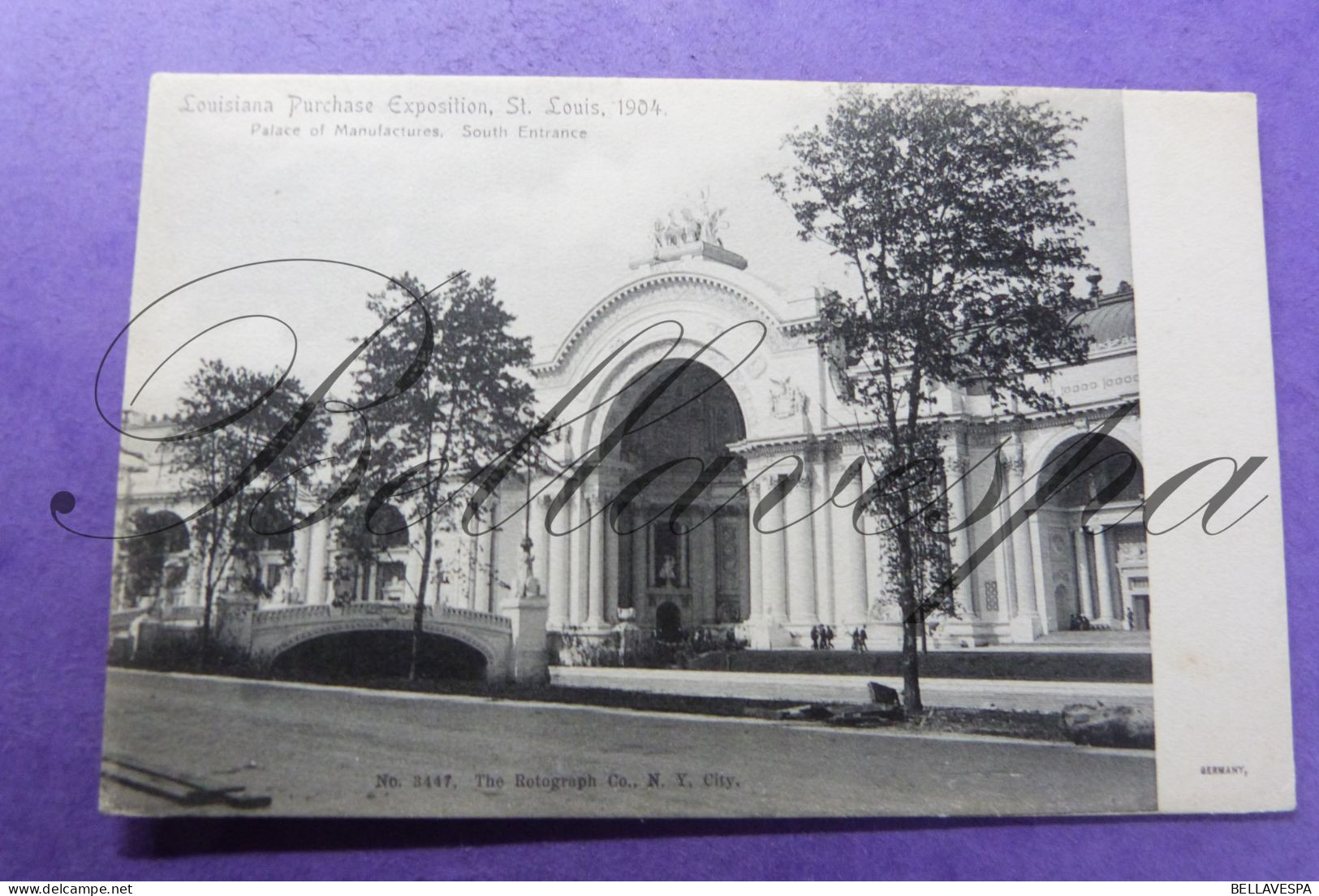 The Louisiana Exhibition St. Louis Mo. 1904   N°3447 The Rotograph  Place Of Manufactures - Exhibitions