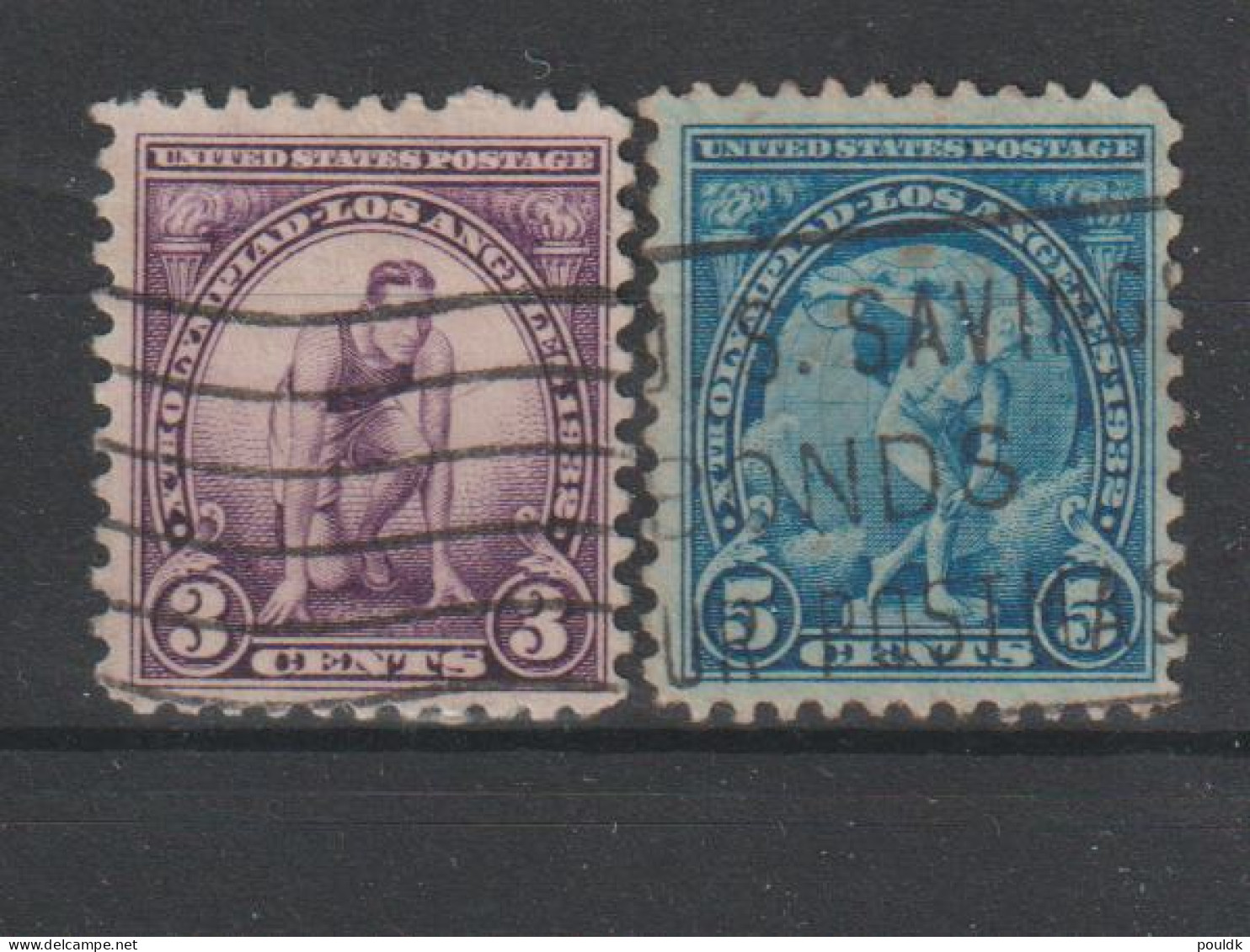USA 1932 Olympic Games In Los Angeles - Two Sets Mint And Used. Postal Weight Approx 0,04 Kg. Please Read Sales - Ete 1932: Los Angeles