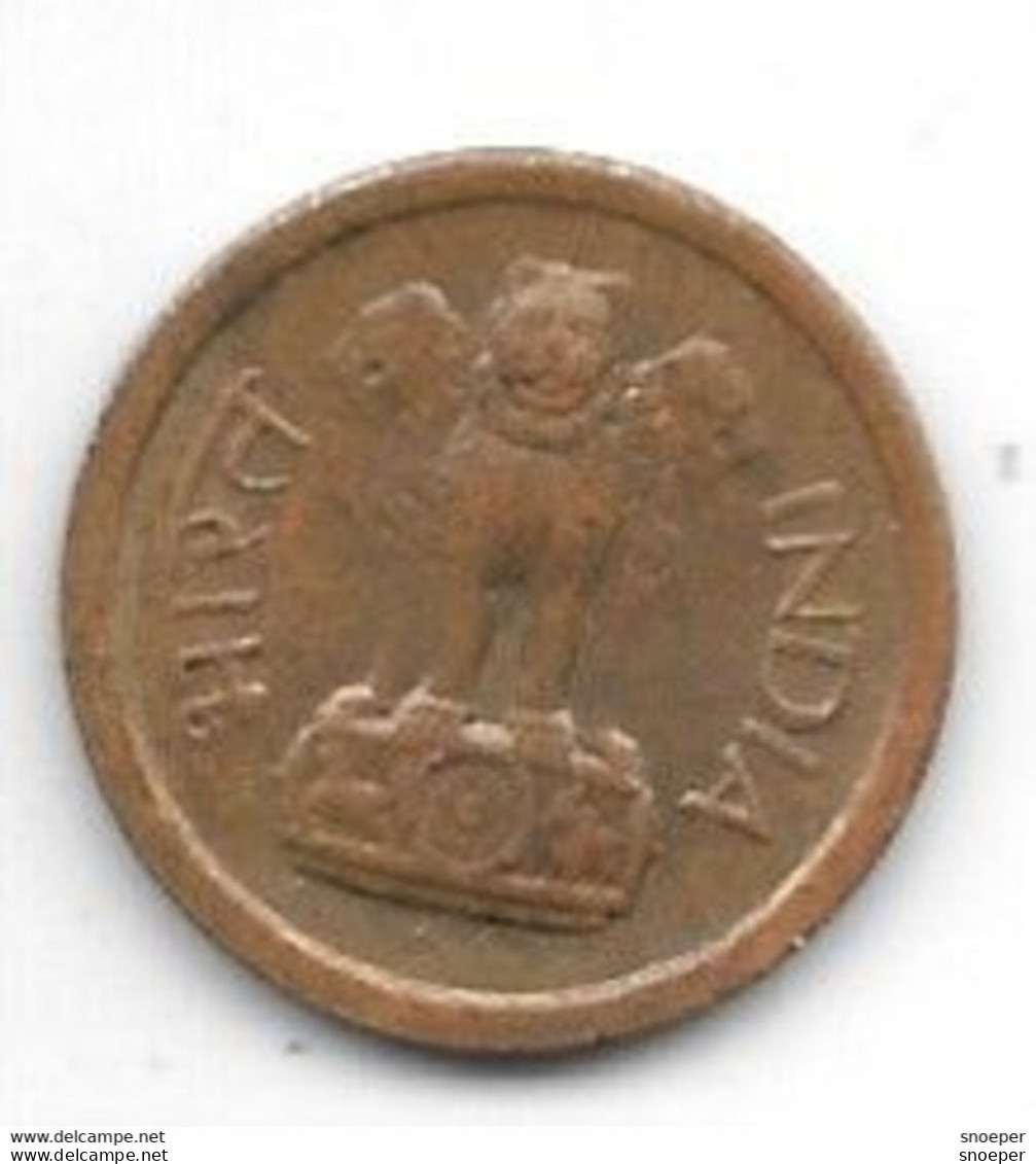 *india  1 Paisa 1963 B Km 8a Unc/ms63 - Inde