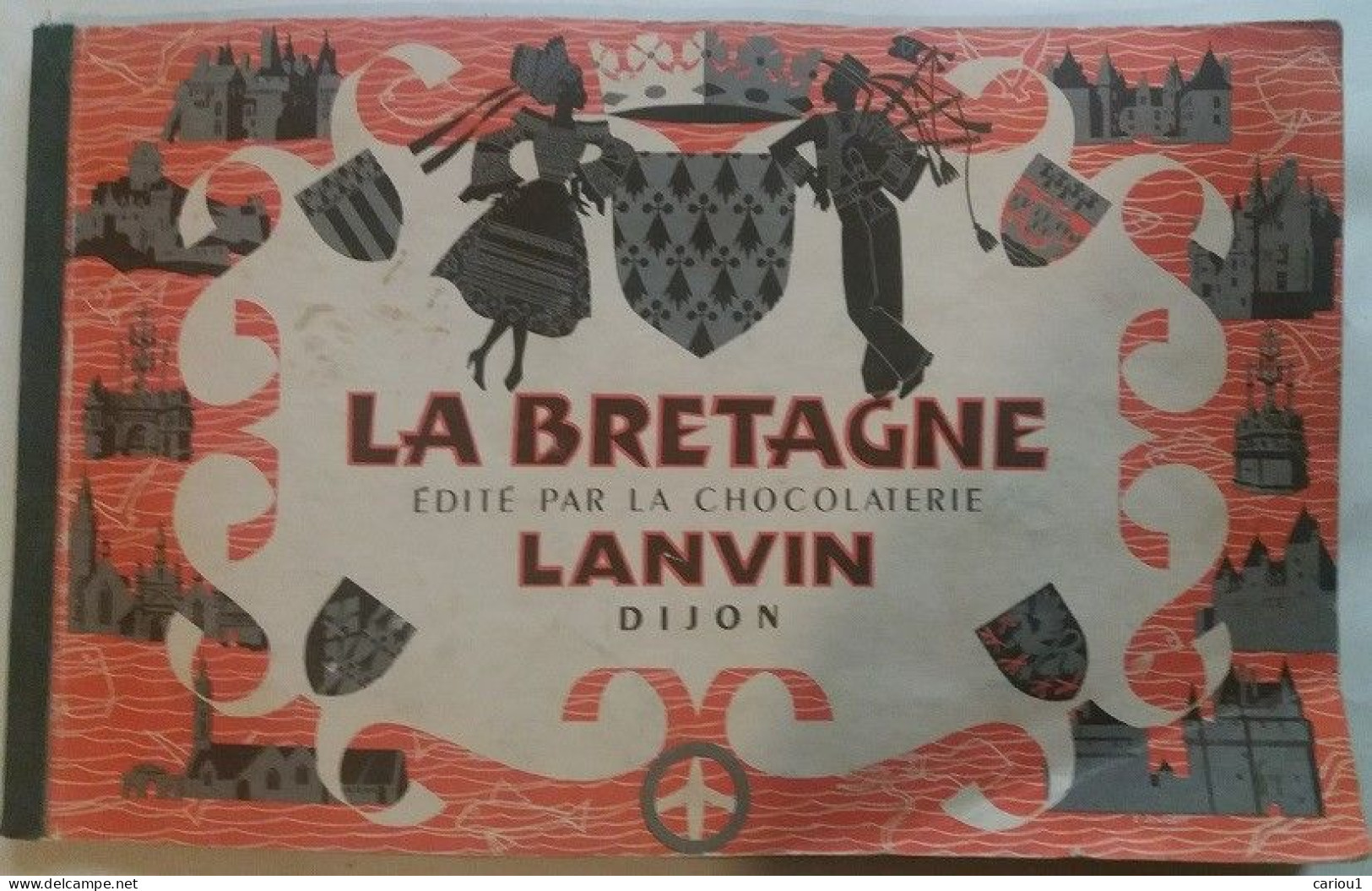 C1 Album Images Chromos CHOCOLAT LANVIN La BRETAGNE 1958 COMPLET  PORT INCLUS France - Bretagne
