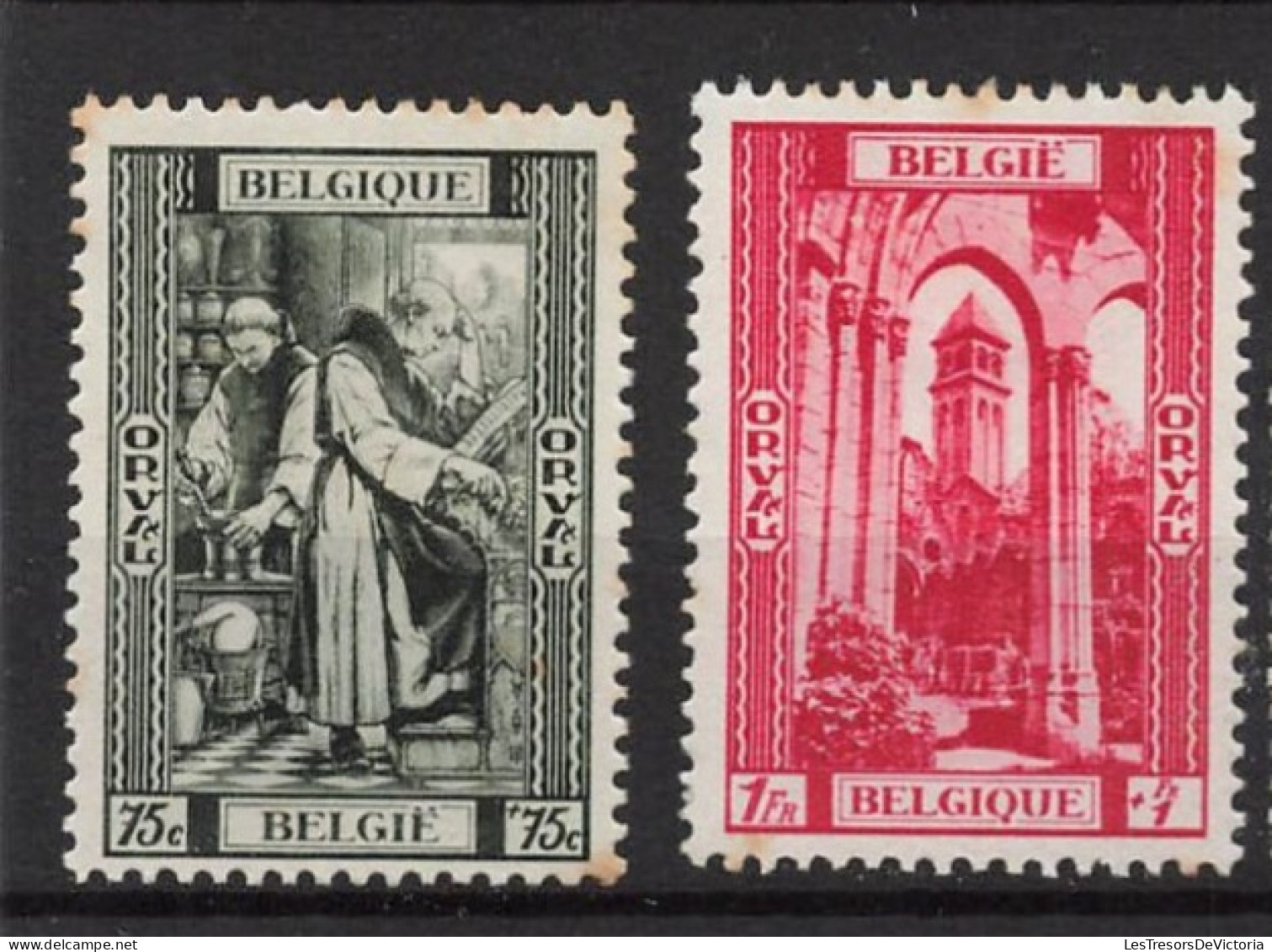 Timbre - Belgique - COB 413/18* - Tâche De Rouille - Cote 31 COB 2022 - Neufs