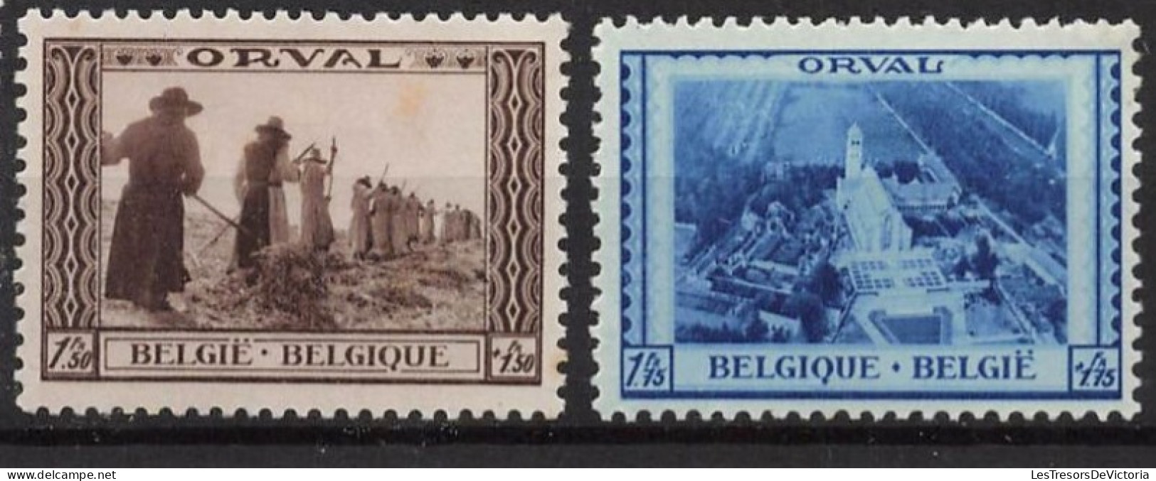 Timbre - Belgique - COB 413/18* - Tâche De Rouille - Cote 31 COB 2022 - Neufs