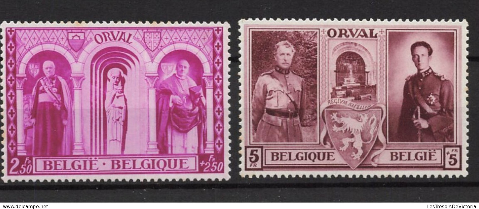 Timbre - Belgique - COB 413/18* - Tâche De Rouille - Cote 31 COB 2022 - Neufs