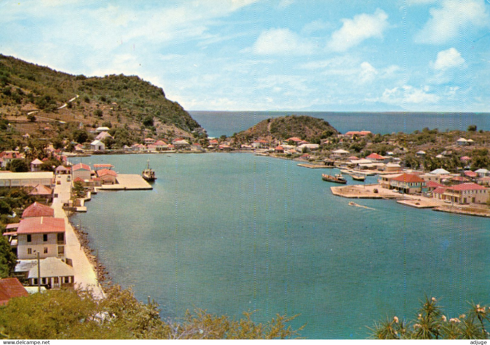 CPM- SAINT-BARTHÉLÉMY - GUSTAVIA*  Antilles Françaises* 2 Scans - Saint Barthelemy