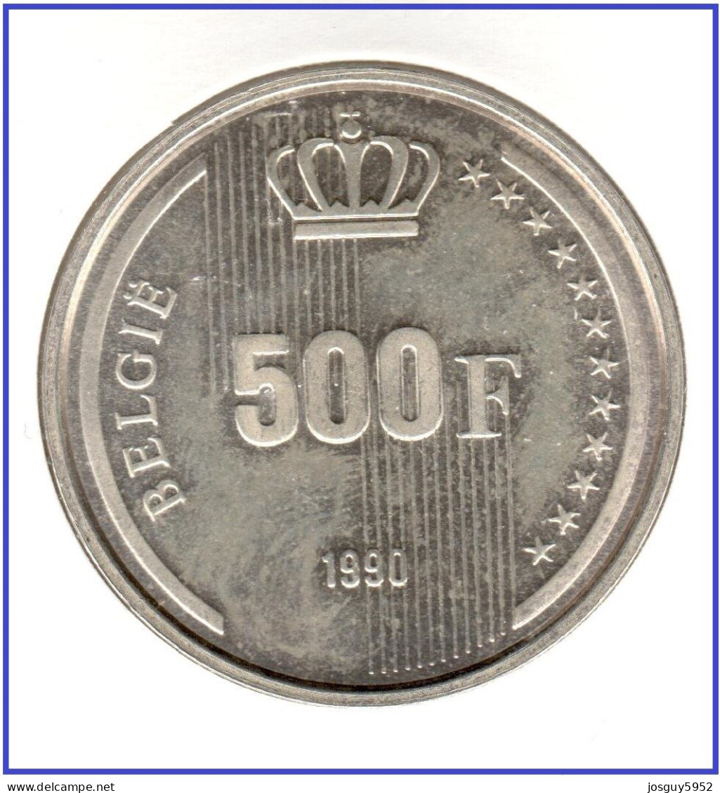 BELGIE - 500 FRANK 1990 - BOUDEWIJN I - NL - 250 Francs