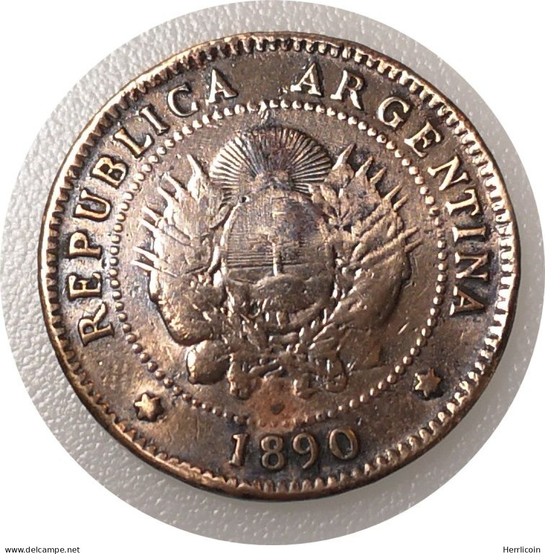 Monnaie Argentine - 1890 - 1 Centavo - Argentinië