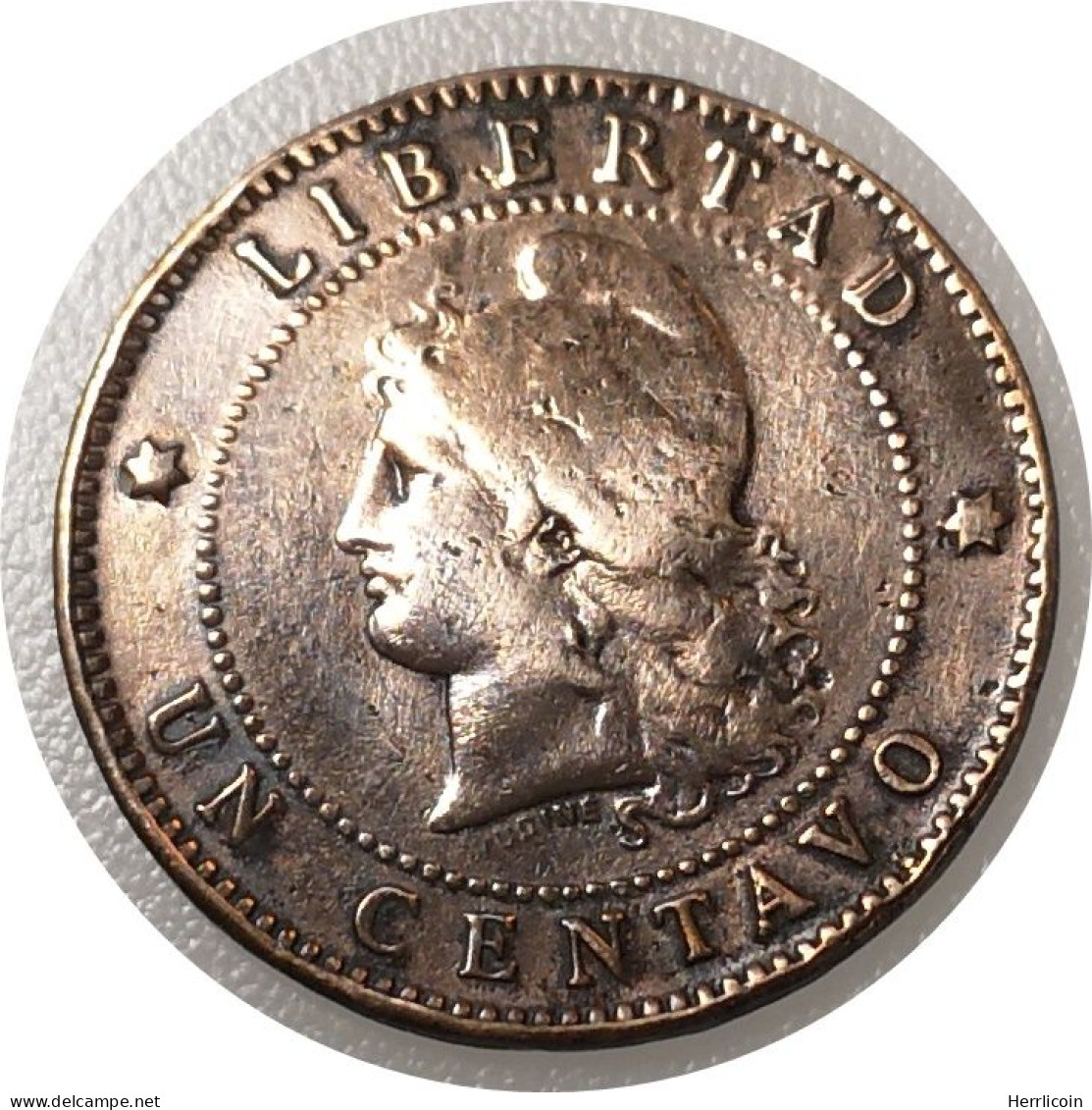 Monnaie Argentine - 1890 - 1 Centavo - Argentina