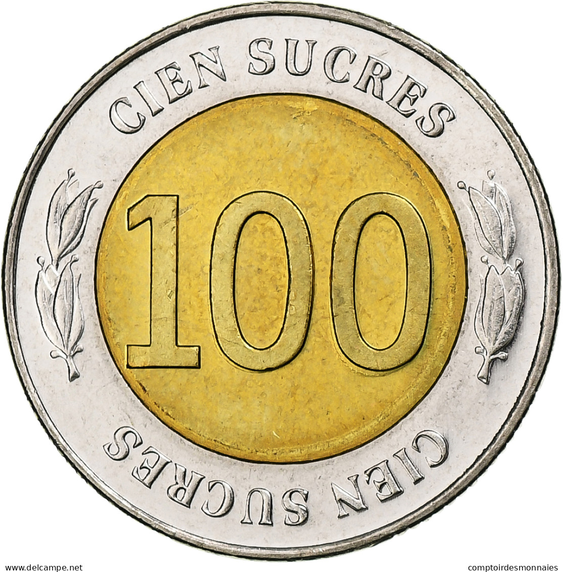 Équateur, 100 Sucres, 1997, Bimétallique, SPL, KM:101 - Ecuador