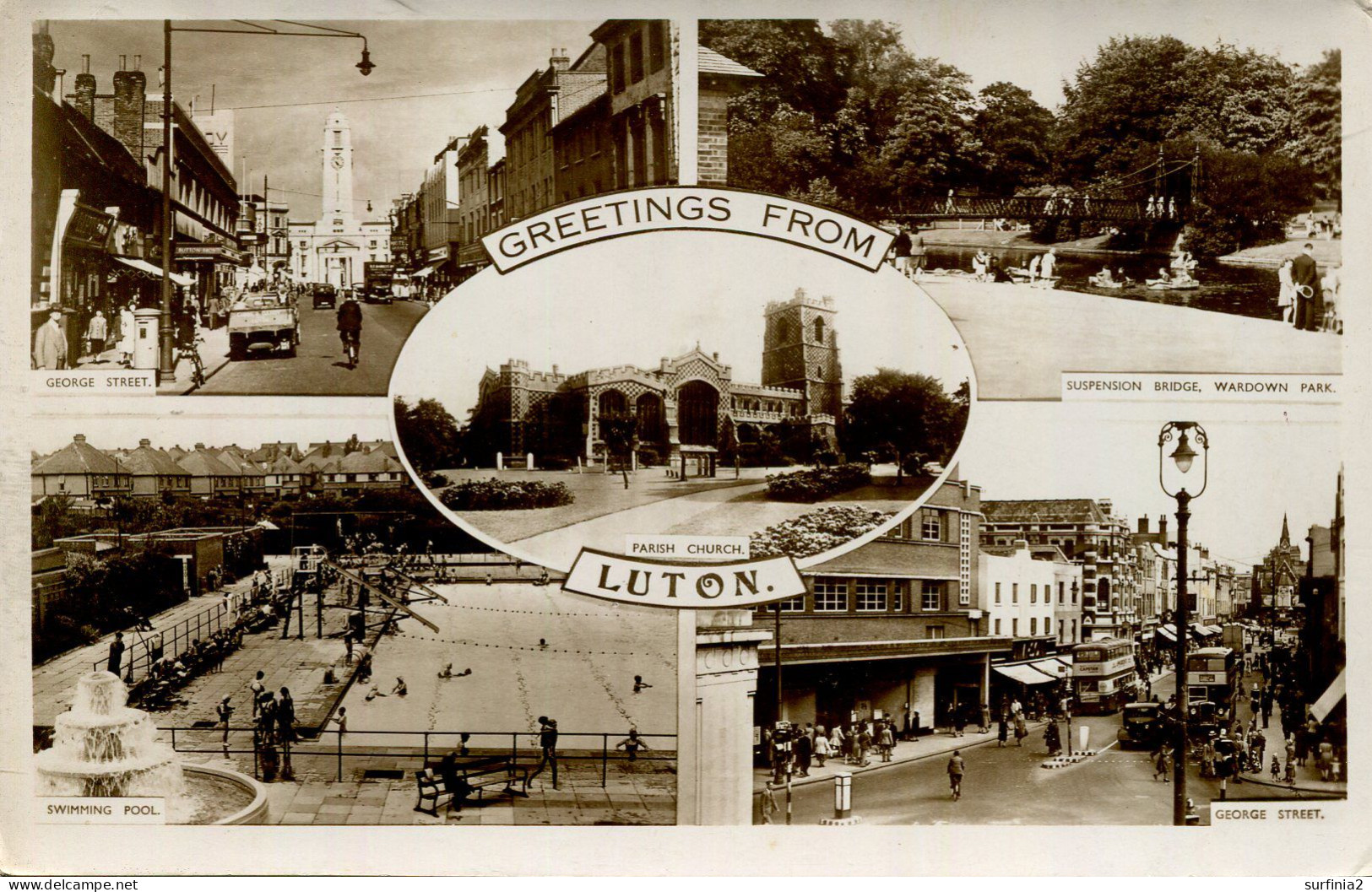 BEDS - LUTON - 5 RP VIEWS Bd373 - Autres & Non Classés