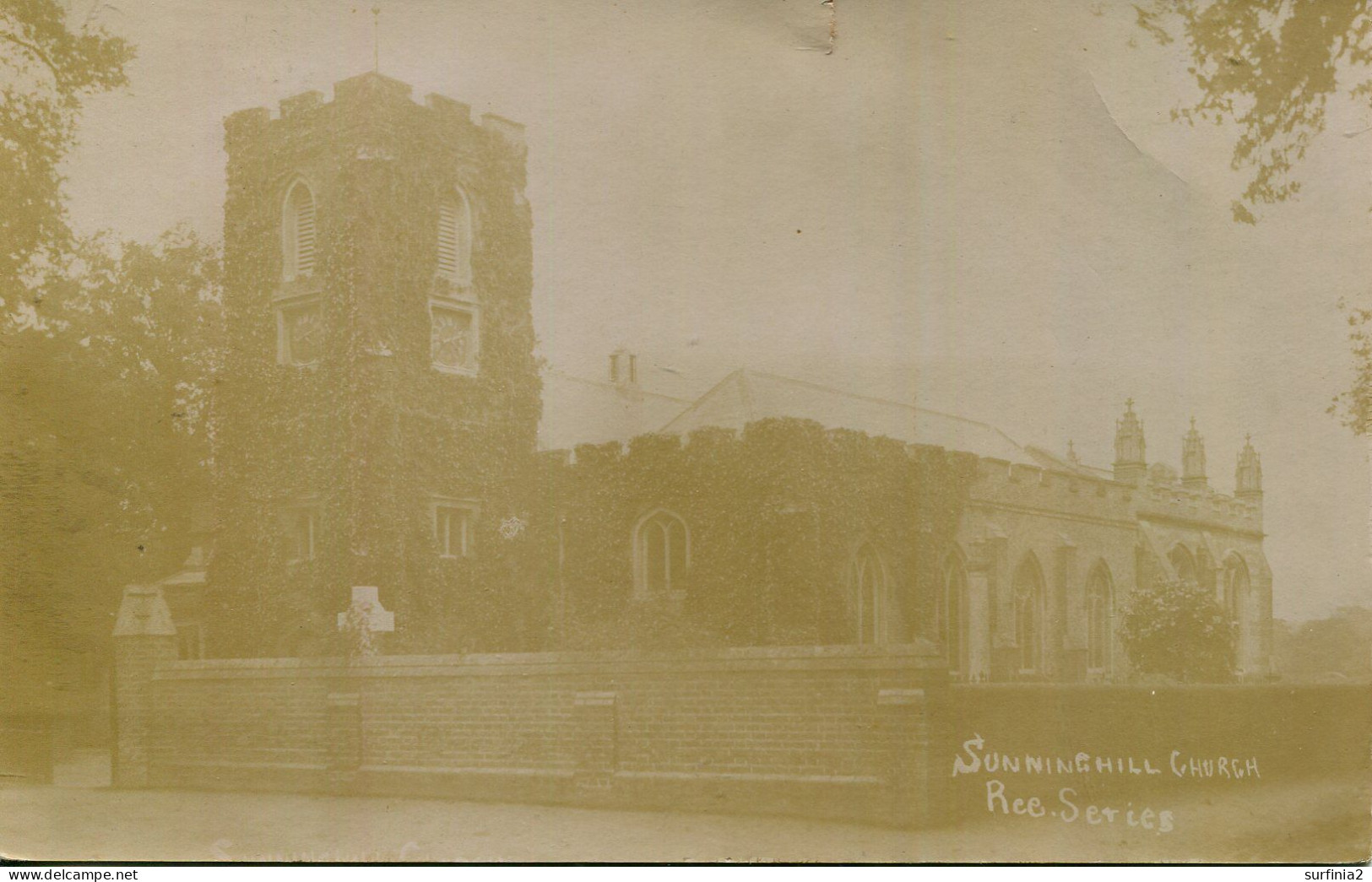 BERKS - SUNNINGHILL CHURCH RP Be373 - Other & Unclassified