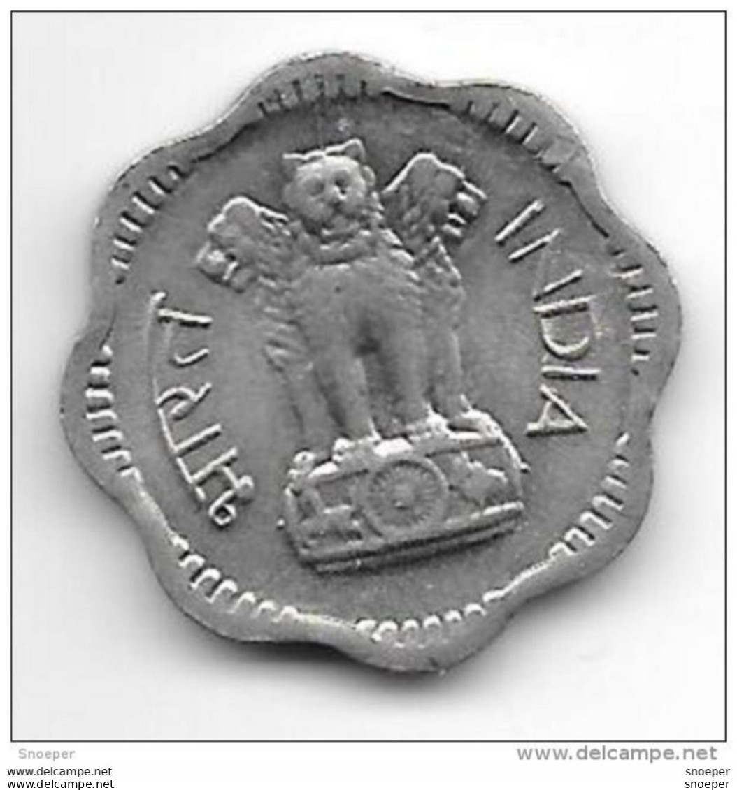 India 10 Paisa 1965 C Km 25  Unc - Inde