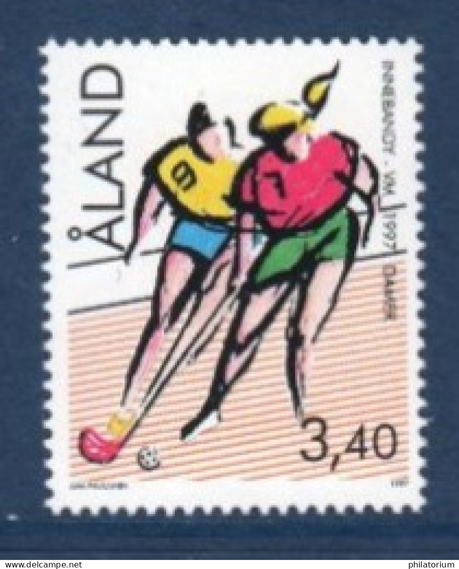 Aland, **, Yv, Mi, 127, SG 123, Championnat Du Monde De Hockey Féminin, - Ålandinseln