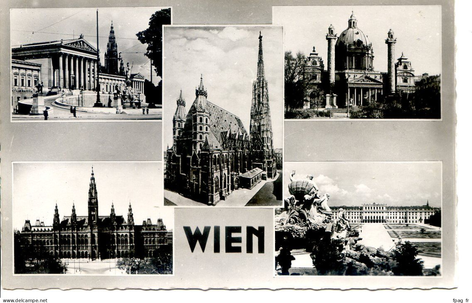 Wien - Vienne (Autriche) - Multivues - Autres & Non Classés