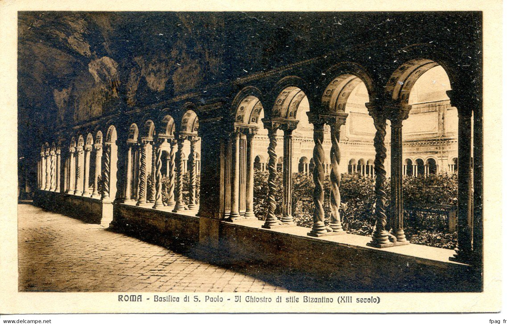 Roma - Rome (Italie) - Basilica Di S. Paolo - Il Chlostro Di Stile Bizantino - Basilique Saint Paul, Le Cloître - 38227 - San Pietro