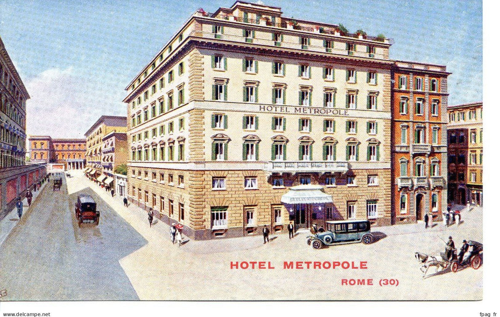 Roma - Rome (Italie) - Hotel Metropole - Bars, Hotels & Restaurants