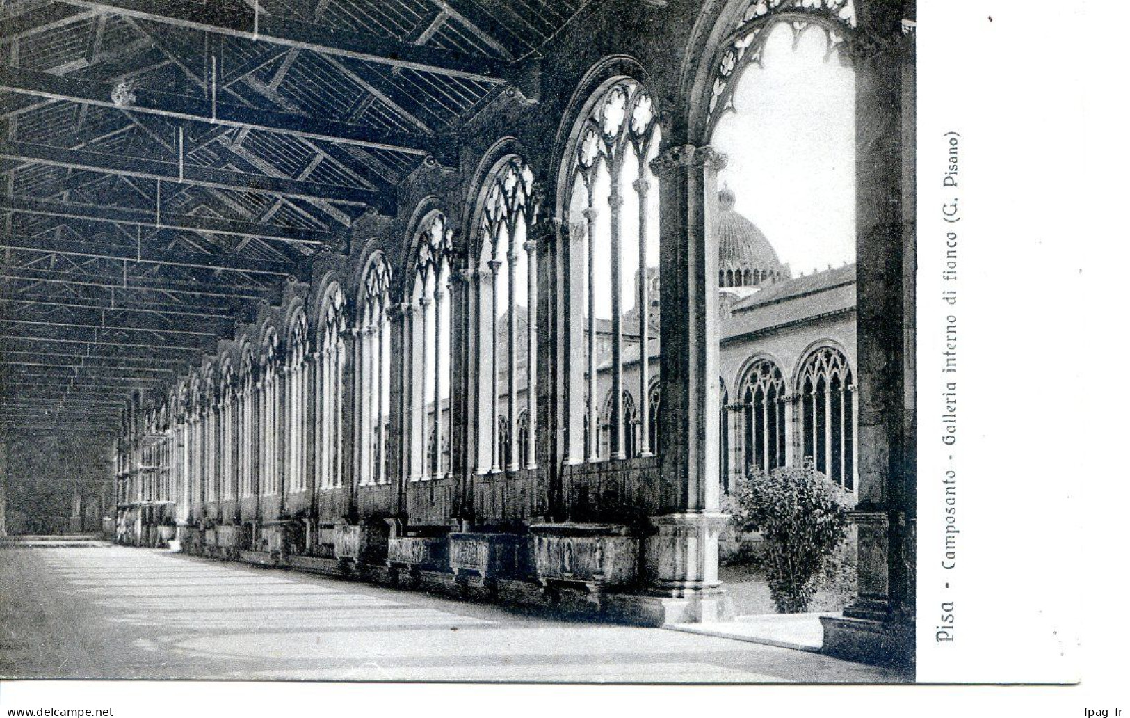 Pisa - Pise (Italie) - Camposanto - Galeria Interno Di Fianco - Cimetière - Galerie Intérieure - Pisa