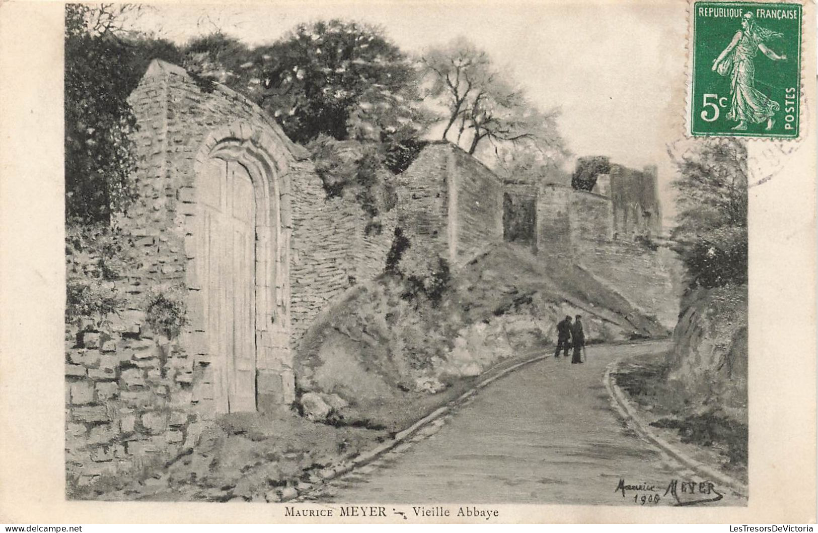 ARTS - Peintures Et Tableaux - Vieille Abbaye - Maurice Meyer - Carte Postale Ancienne - Peintures & Tableaux