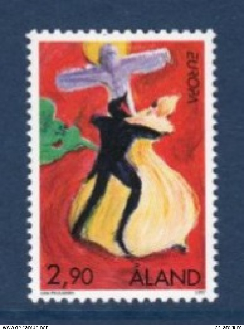 Aland, **, Yv, Mi, 128, SG 124, Danse, Europa (C.E.P.T.) 1997 , - Ålandinseln