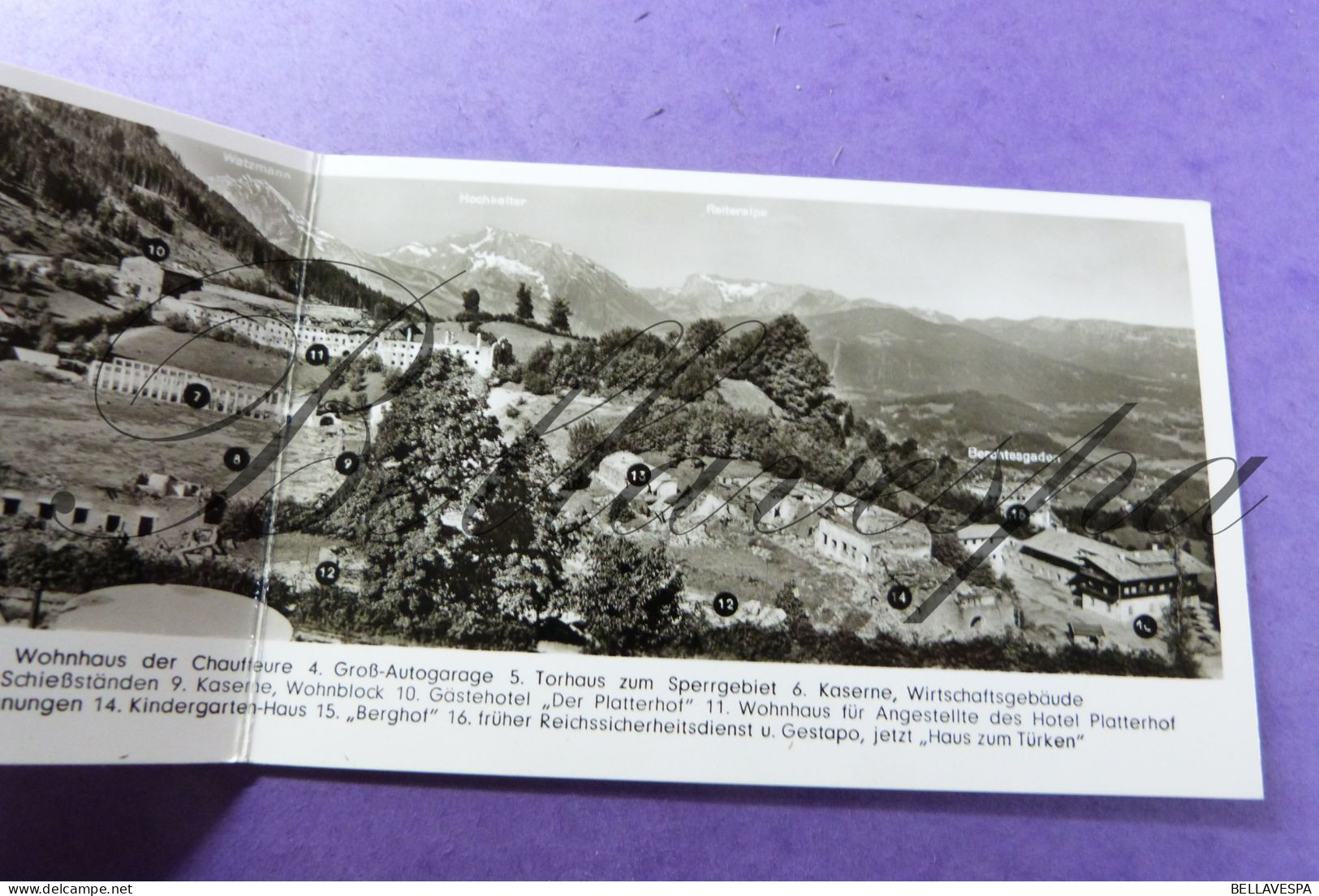 Obersalzberg Adlerhorst.. Nach Der Zerstorung Aprés La Destruction  Photogr. Ernst Baumann Bad Reichenhalt - Weltkrieg 1939-45