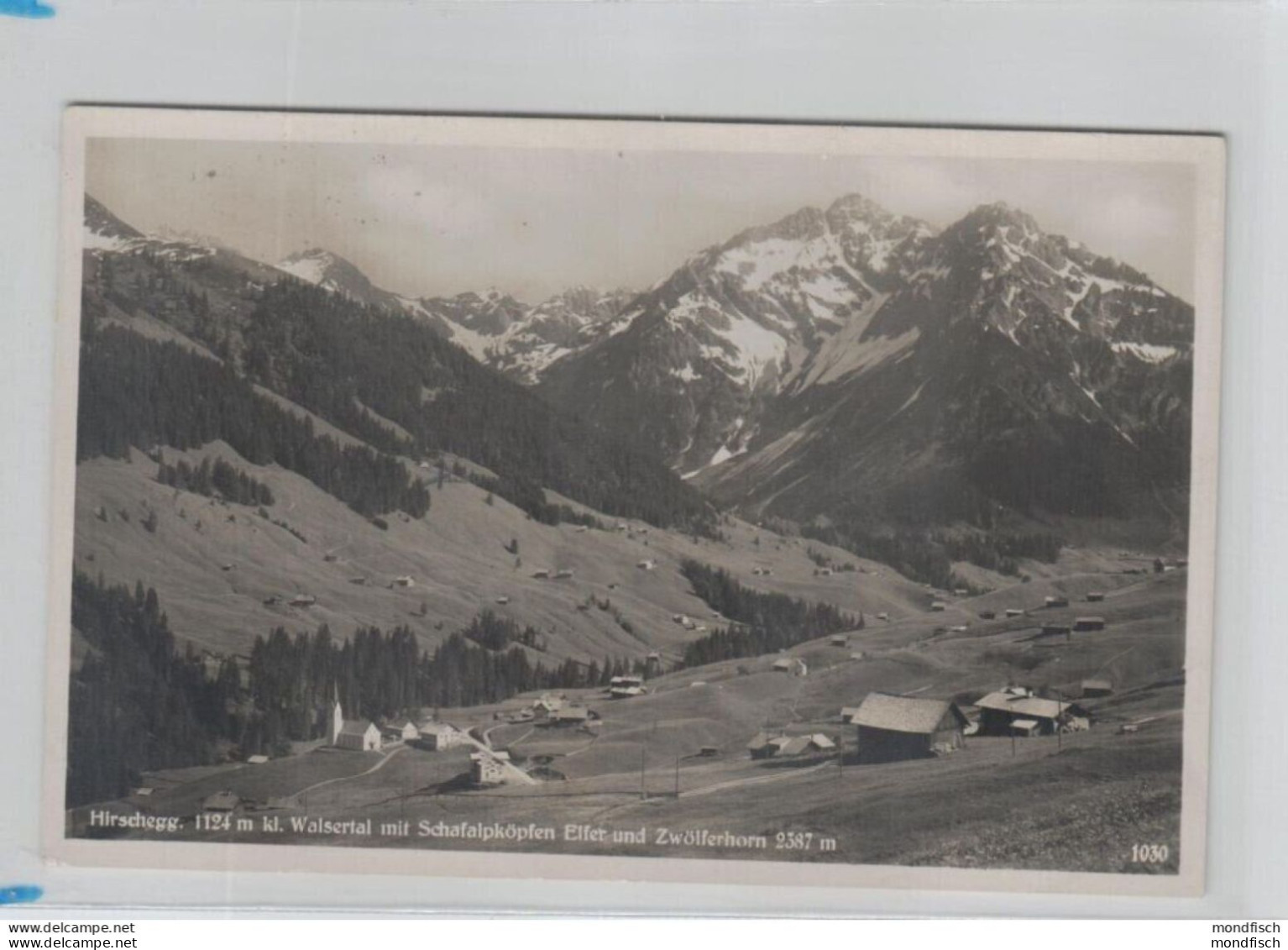 Hirschegg - Kleines Walsertal 1931 - Kleinwalsertal