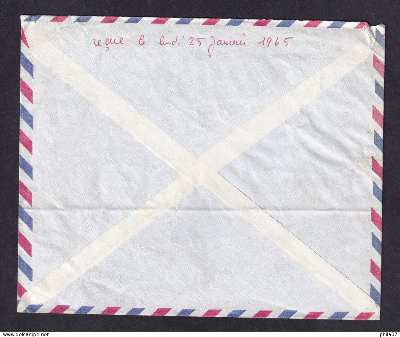 BELGIAN CONGO - Nice Air Mail Envelope Sent From Congo To France, Nice Franking / 2 Scan - Storia Postale