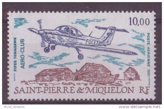 Saint Pierre Et Miquelon - Poste Aérienne - YT N° 70 ** - Neuf Sans Charnière - 1991 - Neufs