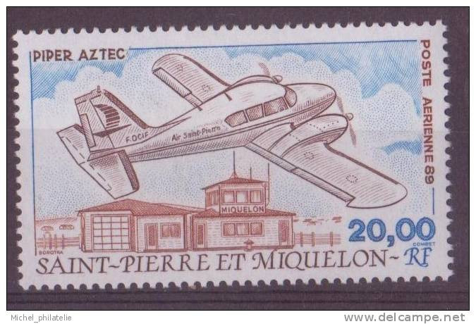 Saint Pierre Et Miquelon - Poste Aérienne - YT N° 68 ** - Neuf Sans Charnière - 1989 - Nuevos